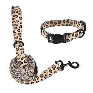 Luvable Friends Leopard Collar and Leash Set