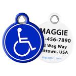 Custom Medical Alert Dog and Cat ID Tag