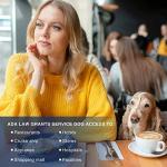 Double-Sided ESA Dog Tag with Medical Alert Symbol