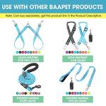 BAAPET Secure Dog Collar with ID Tag Hanger