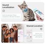 GPS Cat and Dog Tracker Collar, No Monthly Fee