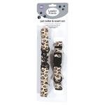 Luvable Friends Leopard Collar and Leash Set