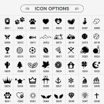 Personalized Engraved Dog Tags with Icons