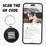 Personalized QR Dog Tags with Instant Location Alerts