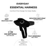 ShawnCo No-Pull Dog Harness with 3 Clips