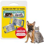 LuckyPet Slide-On Personalized Pet ID Tags