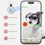 Personalized QR Code Dog Tag with Online Profile