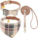 Kooltail Small Dog Collar and Leash Set with Bowtie
