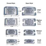 LuckyPet Slide-On Personalized Pet ID Tags