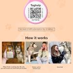 Smart QR Code Pet ID Tag for Dogs