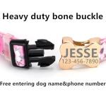 Personalized Engraved Dog Collar with ID Tag