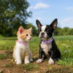 16 Color Adjustable Puppy Collars with Safety Buckle