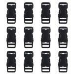 12 Pack of Bone Shaped Dog Collar Buckles