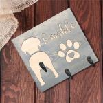 Custom Dog Leash Holder with Name & Design