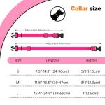 Waterproof Rubber Dog Collar with Quick Release Buckle