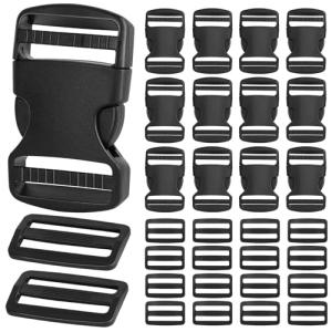 RYKOMO 15 Set Adjustable Plastic Buckles for Pets