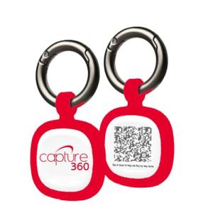 360 QR Code & NFC Silicone Pet ID Tag