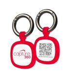 360 QR Code & NFC Silicone Pet ID Tag