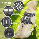 Tactical Vest Harness and Leash for Service Dogs