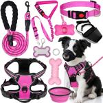 Adjustable No Pull Dog Harness and Leash Set
