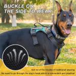 Personalized No-Pull Dog Harness with Custom Patches