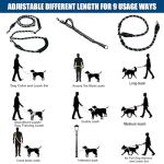 Hands-Free Bungee Dog Leash with Padded Handles