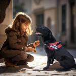 Personalized Reflective Service Dog Vest with Patches