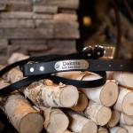 Personalized Waterproof Dog Collar with Nameplate - Orange