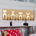 Custom Dog Leash Holder with Name & Design