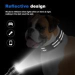 Reflective Adjustable Martingale Dog Collar