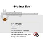 30 NFC Tags NTAG215 Waterproof Programmable RFID Stickers