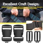 RYKOMO 15 Set Adjustable Plastic Buckles for Pets