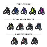 Custom No Pull Dog Harness with Name and Number