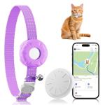 GPS Cat Tracker with Bell and Safety Buckle