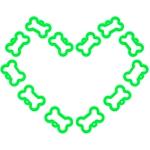 Silicone Dog Tag Silencers - Glow in the Dark