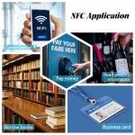 12 NFC Tags - Rewritable 25mm Round Stickers