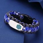 MAXZOOL Medical Alert Paracord Bracelet for Pets