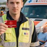 Medical Alert ID Card Set with Keychain