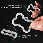 Silicone Dog Tag Silencers - Glow in the Dark