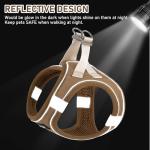 GAMUDA Soft Mesh Pet Harness and Leash Set