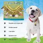 12pcs Pet Collar Bells and Charms for Dogs and Cats