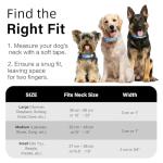 Waterproof Adjustable Dog Collar and Leash Set