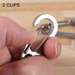 2 Pack Heavy Duty Dog Tag Clips