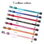 Personalized Cat Collar with Name and Phone Number