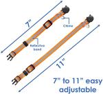 Set of 6 Reflective Breakaway Cat Collars