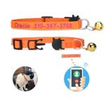 Personalized Cat Collar with Name and Phone Number