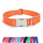 Reflective Dog Collar with Quick Release Buckle