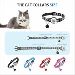DOKITAG Reflective Breakaway Cat Collar Set