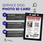 Customizable Service Dog ID Card with Photo