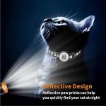 DOKITAG Reflective Breakaway Cat Collar Set